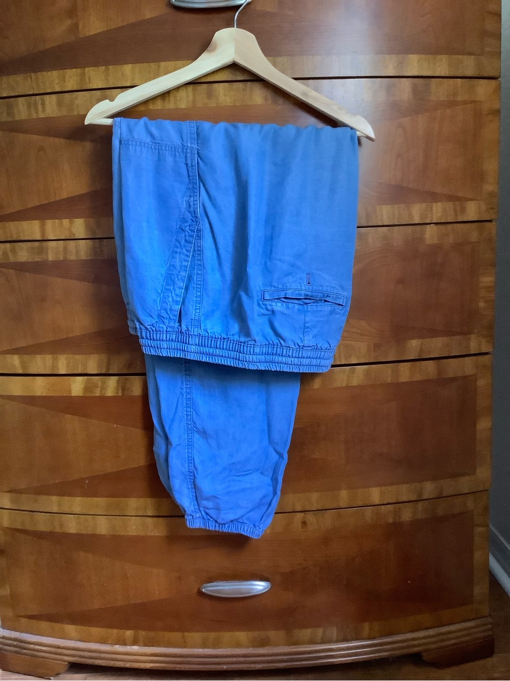 GAP Light Blue Women's Elastic Cuff Joggers